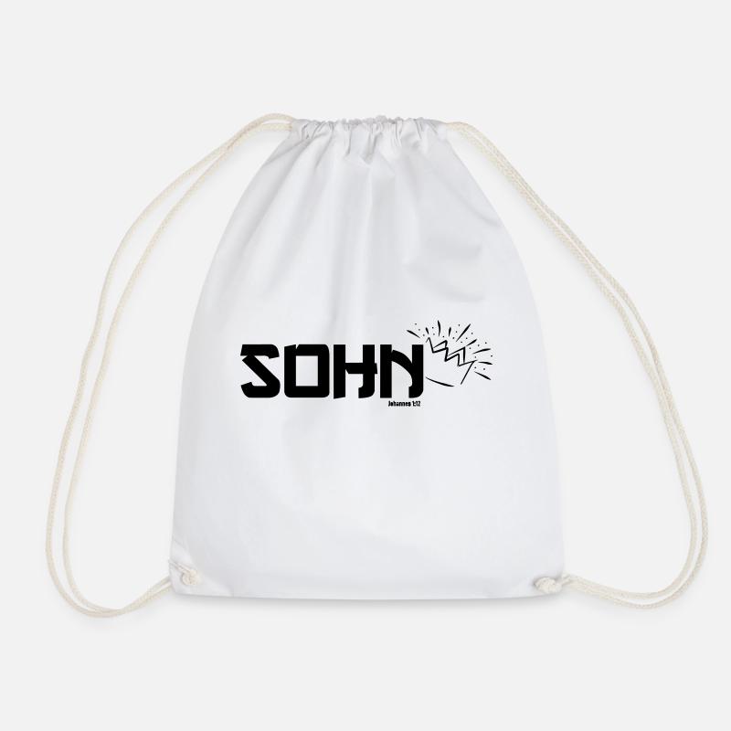Sohn (Kind Gottes) - Turnbeutel - Weiß