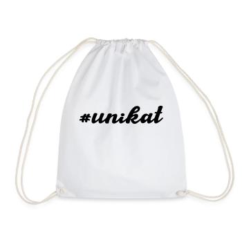 Unique - Drawstring Bag - white - Front