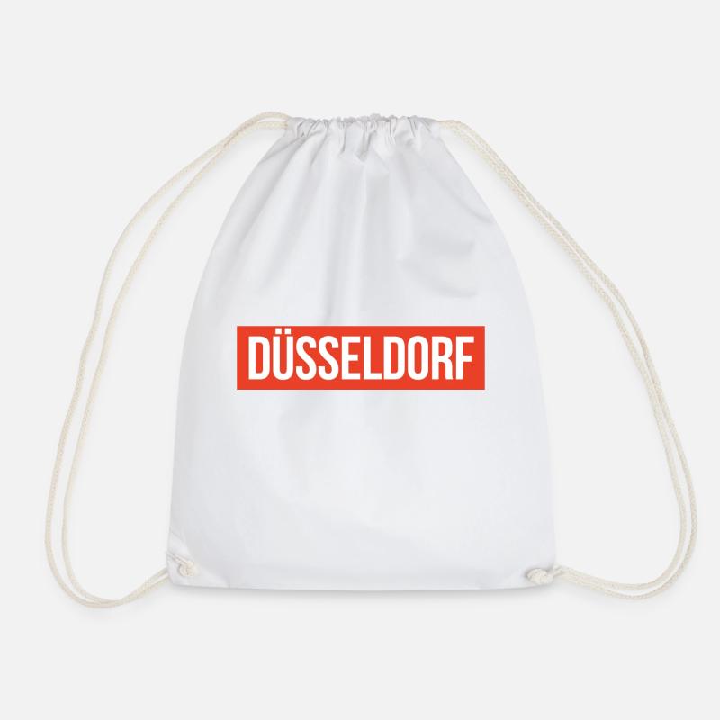 Düsseldorf - Turnbeutel - Weiß