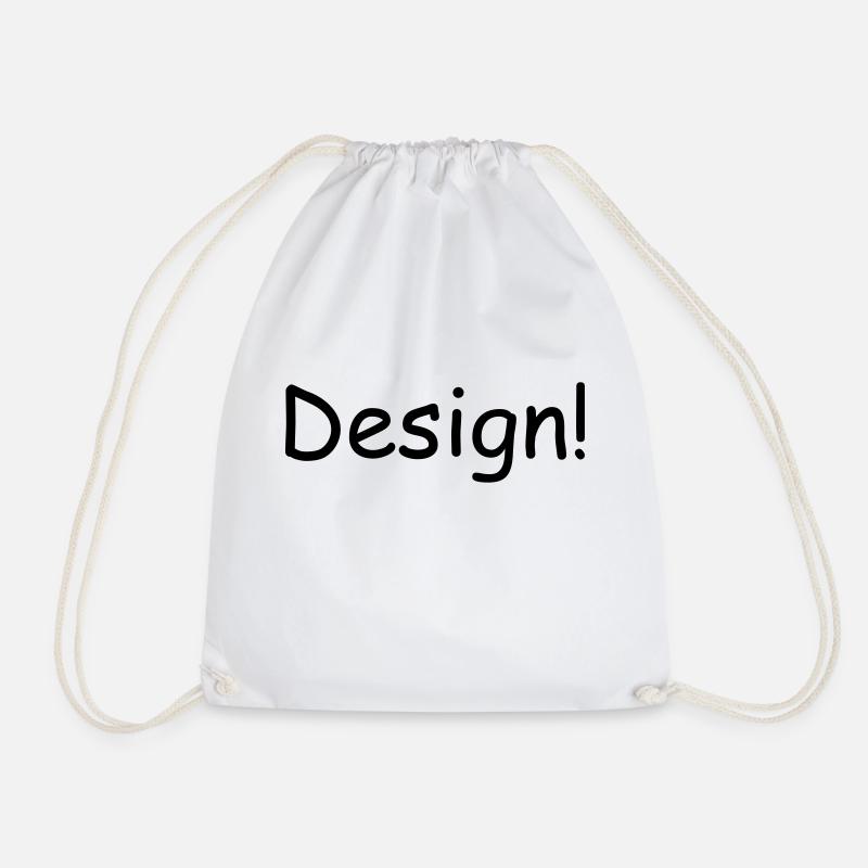 Design! - Turnbeutel - Weiß