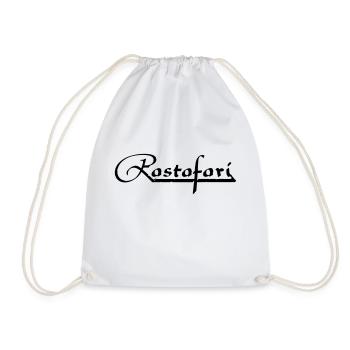 rastafari_vec_1 en - Drawstring Bag - white - Front