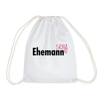 Sexy Ehemann - Turnbeutel - Weiß - Vorne