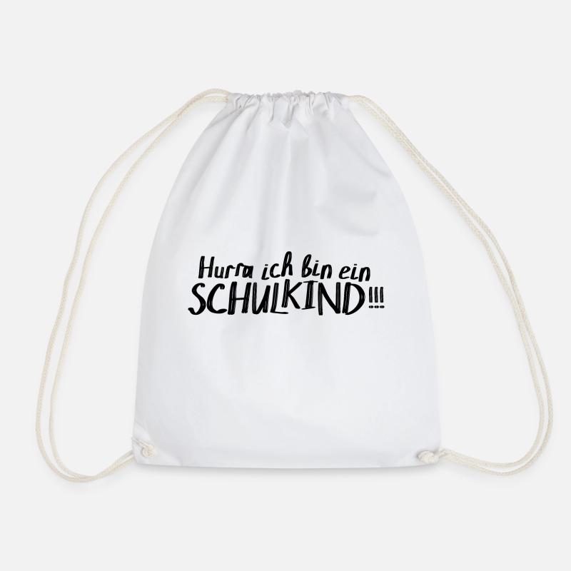 Für Kita Abgänger | Einschulung 2021 - Turnbeutel - Weiß
