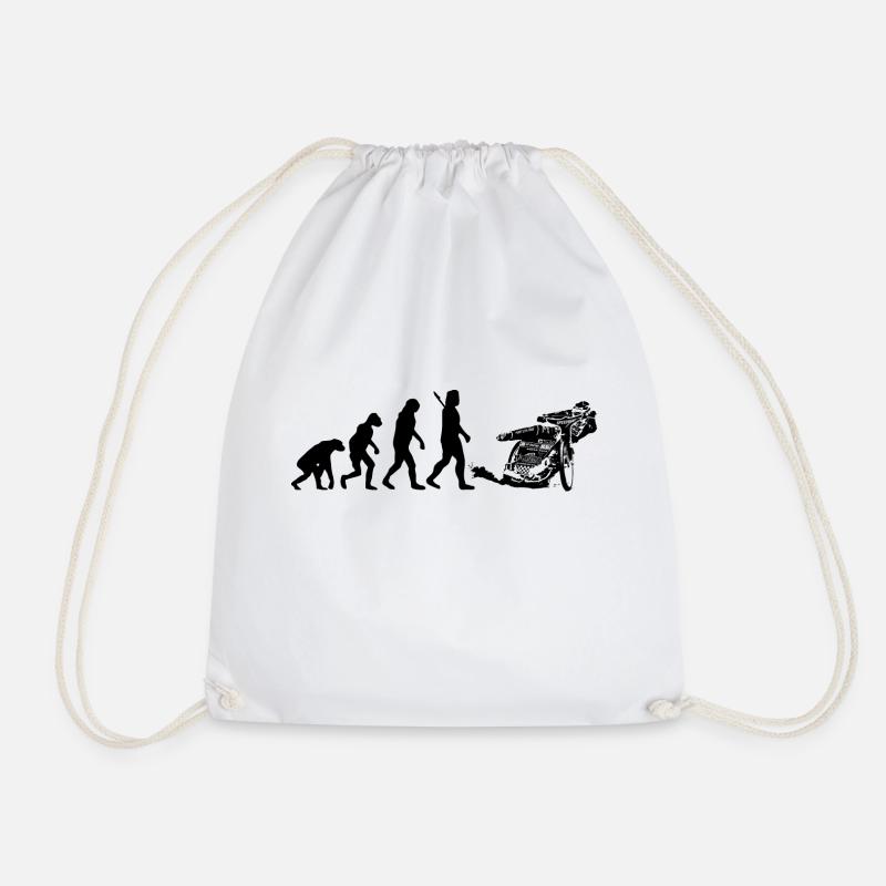 Speedway - Drawstring Bag - white