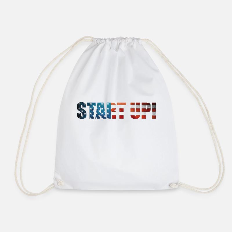Startup - Turnbeutel - Weiß