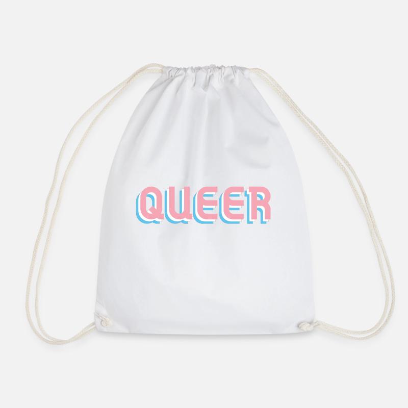 Queer - Sac de sport léger - blanc