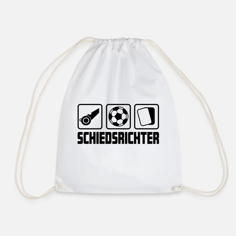 Schiedsrichter - Turnbeutel - Weiß