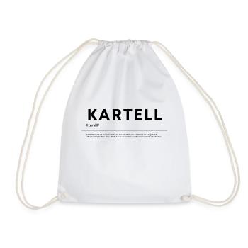 Kartell BWL VWL Definition - Turnbeutel - Weiß - Vorne