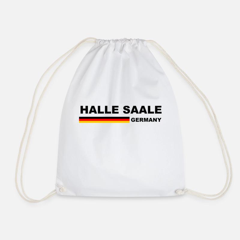 Halle Saale Germany - Turnbeutel - Weiß