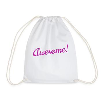 Génial - Sac de sport léger - blanc - Devant