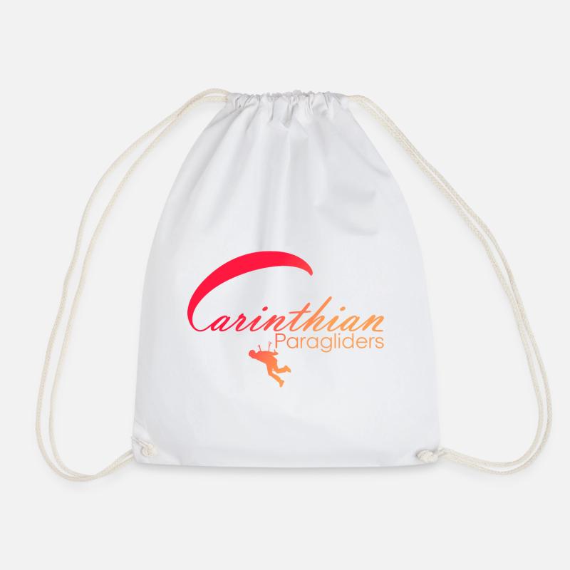 Carinthian Paragliders Logo - Turnbeutel - Weiß