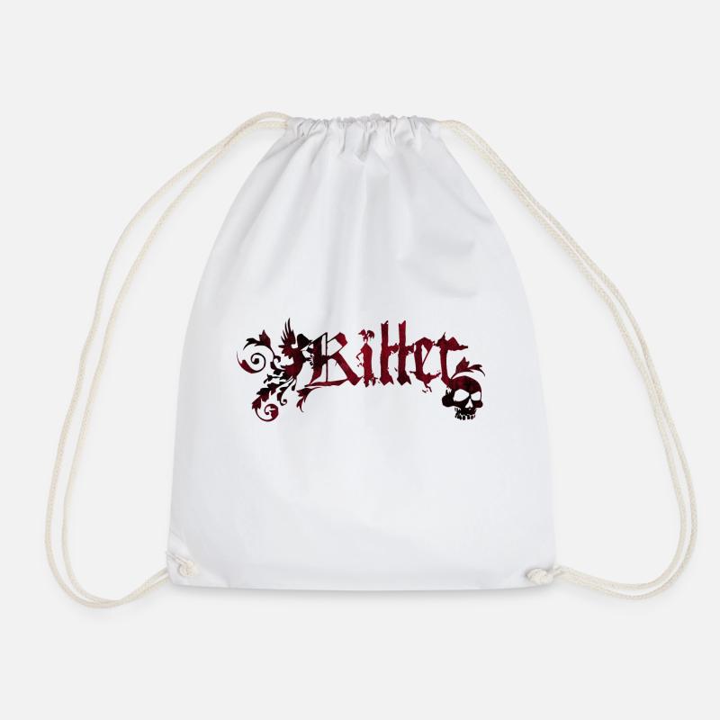 Killer Gothic - Turnbeutel - Weiß