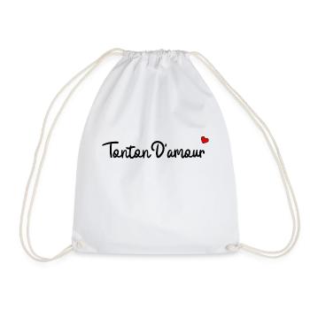Tonton d'amour - Sac de sport léger - blanc - Devant