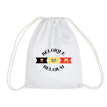 Belgique - Sac de sport léger - blanc - Devant