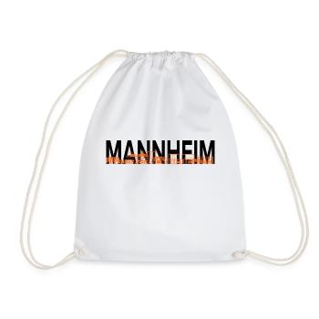 Mannheim Monnem Mannheimat - Turnbeutel - Weiß - Vorne