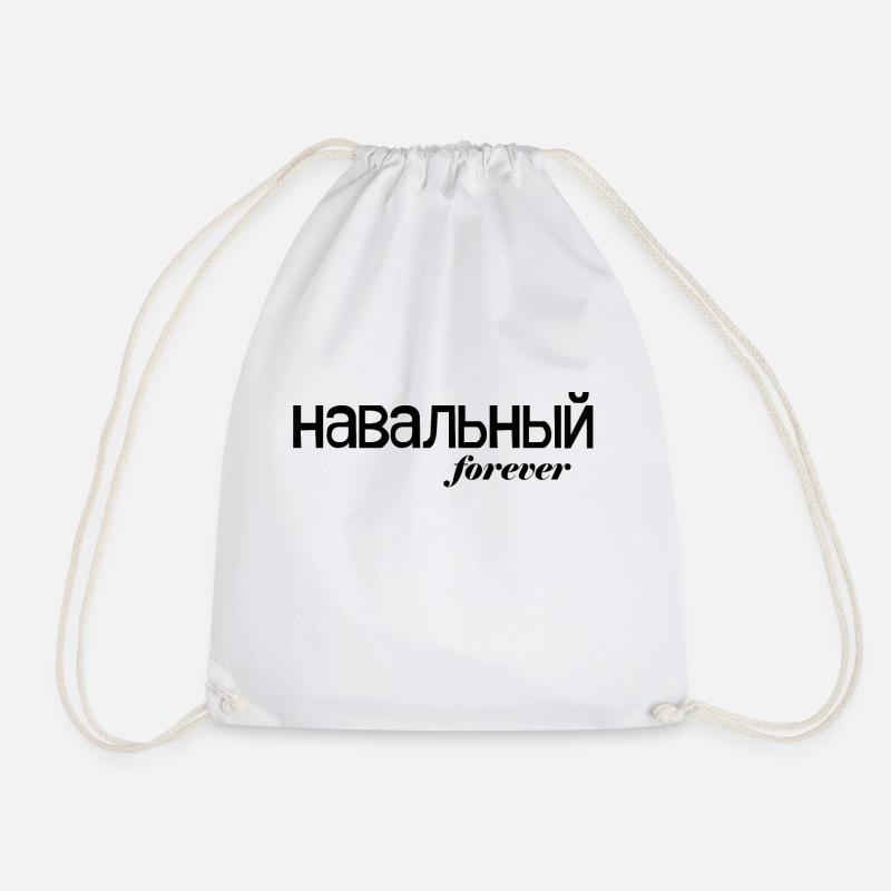 Navalny forever - Turnbeutel - Weiß