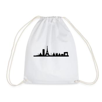 Silhouette Paris - Sac de sport léger - blanc - Devant