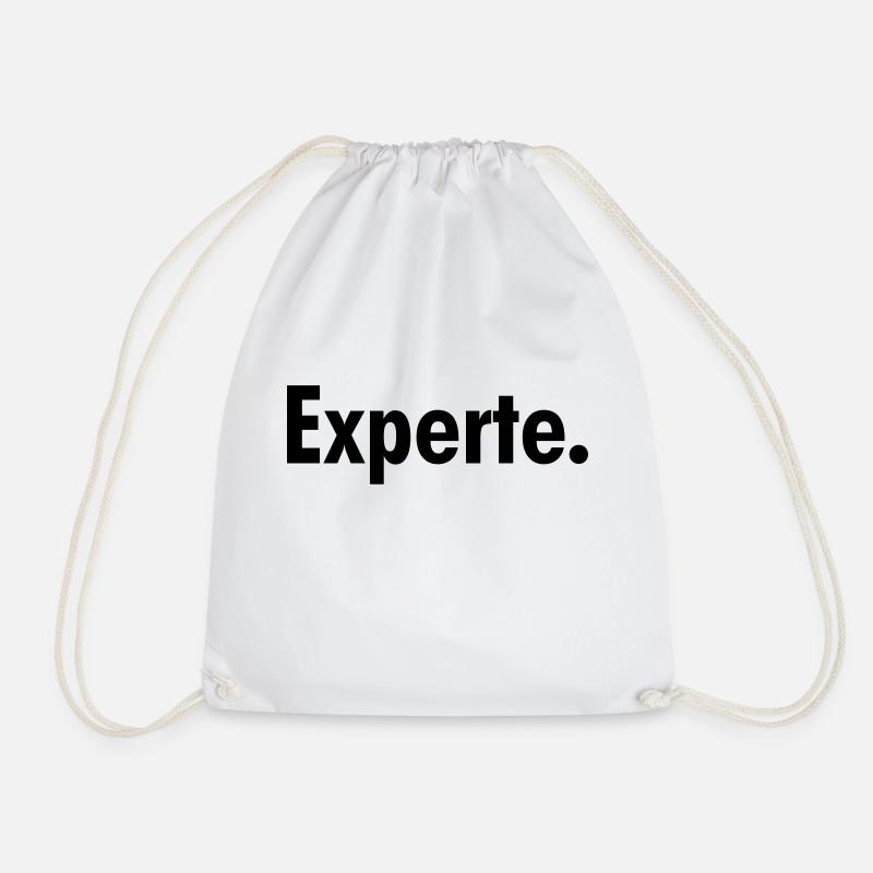 Experte - Turnbeutel - Weiß