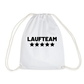 laufteam läufer - Turnbeutel - Weiß - Vorne