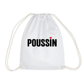 Poussin - Sac de sport léger - blanc - Devant