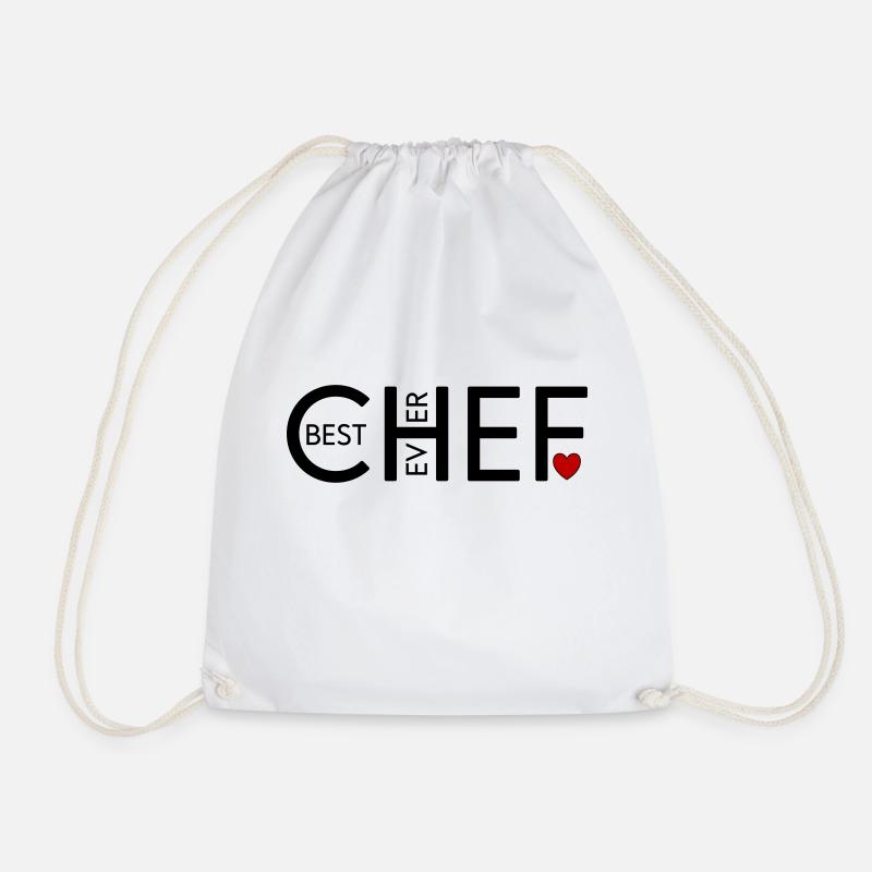 Best Chef ever - Turnbeutel - Weiß