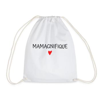 mamagnifique (mama magnifique) - Sac de sport léger - blanc - Devant