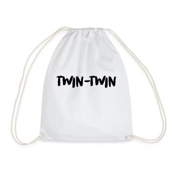 Schwangerschaft Babyparty Babyshower Boy Girl - Turnbeutel - Weiß - Vorne