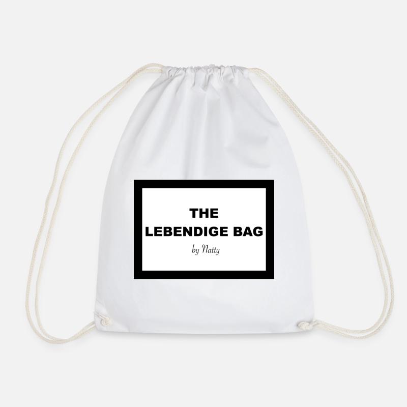 The Lebendige Bag - Turnbeutel - Weiß