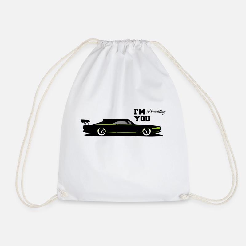 I'm lowriding you / Auto Tuning Design - Turnbeutel - Weiß