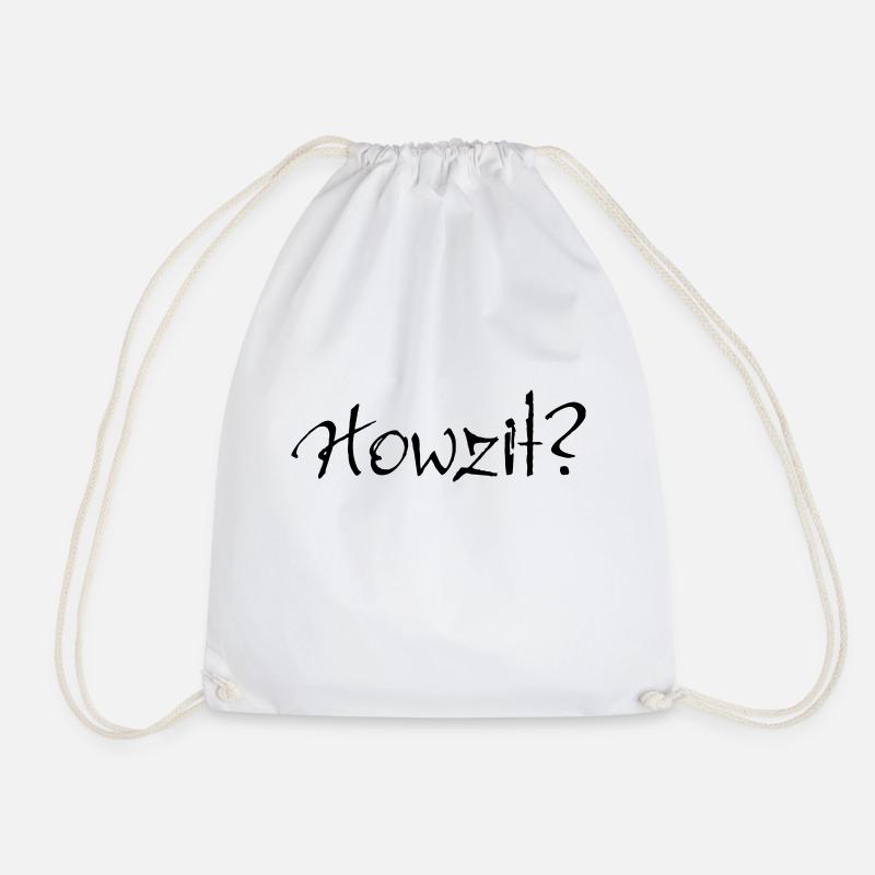 Howzit? - Turnbeutel - Weiß