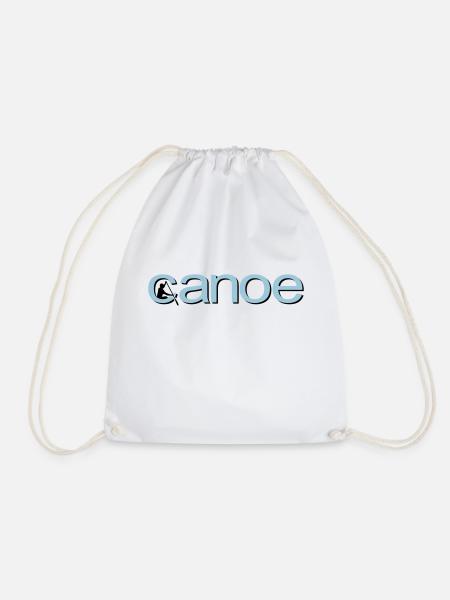 canoe - Turnbeutel - Weiß