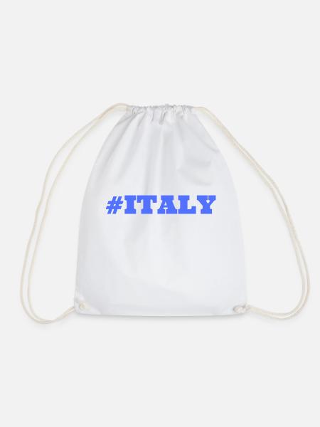 #Italy - Turnbeutel - Weiß