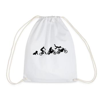 Évolution de la moto hors route - Sac de sport léger - blanc - Devant