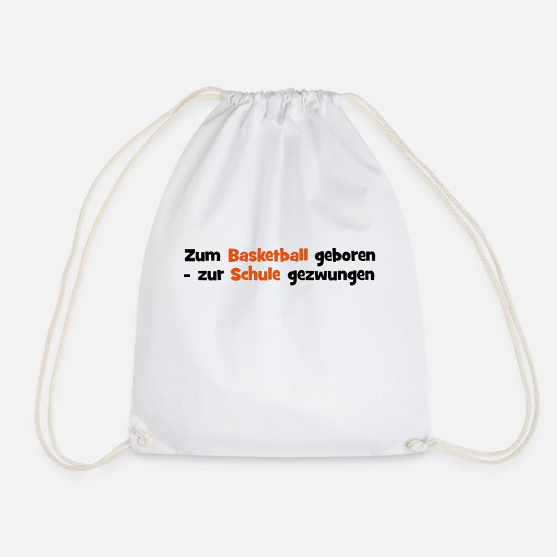 Basketball - Turnbeutel - Weiß