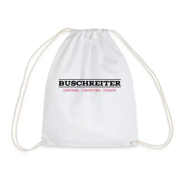Buschreiter DDD - Turnbeutel - Weiß - Vorne
