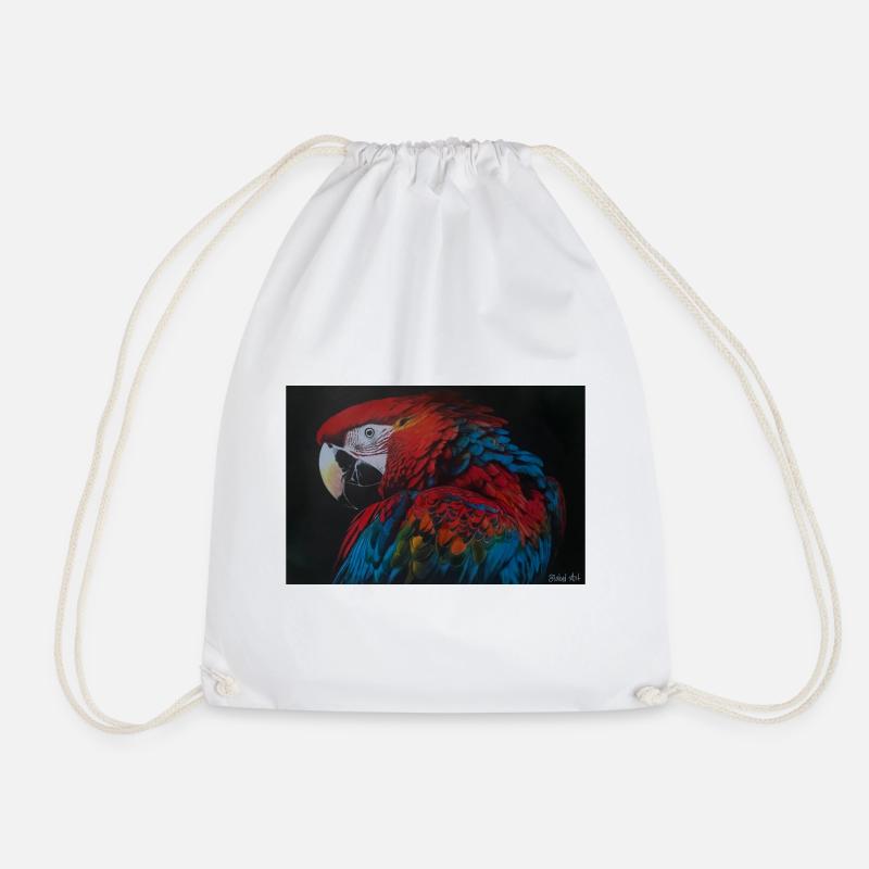 Perroquet - Sac de sport léger - blanc