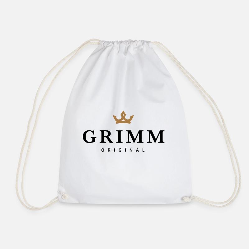 Grimm - Turnbeutel - Weiß