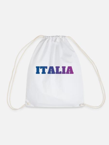 Italia - Turnbeutel - Weiß
