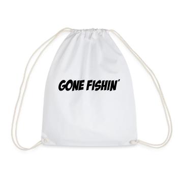 Gone fishing - Sac de sport léger - blanc - Devant
