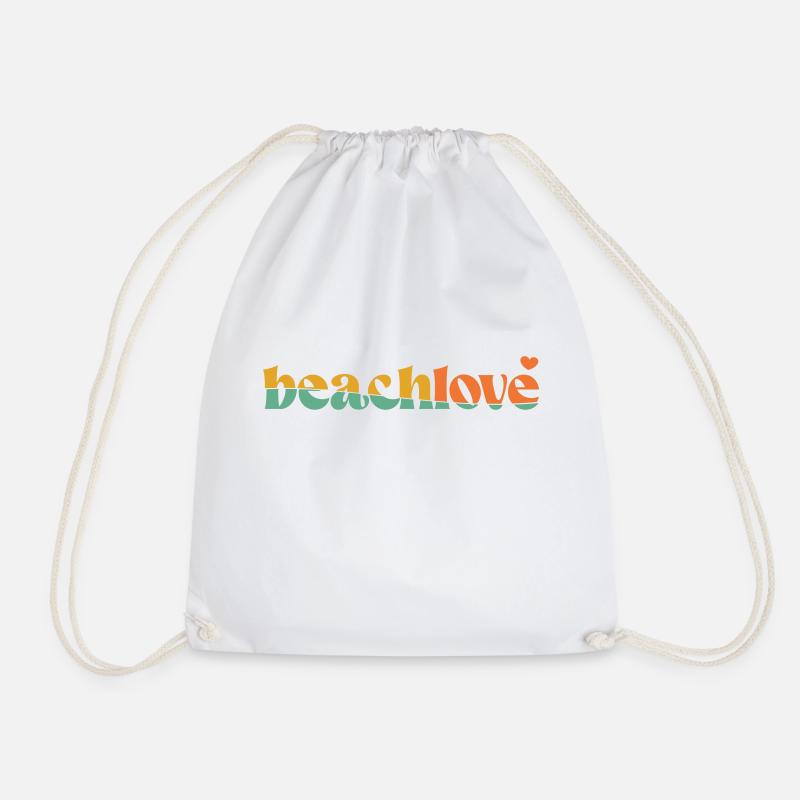 beachlove <3 - Turnbeutel - Weiß