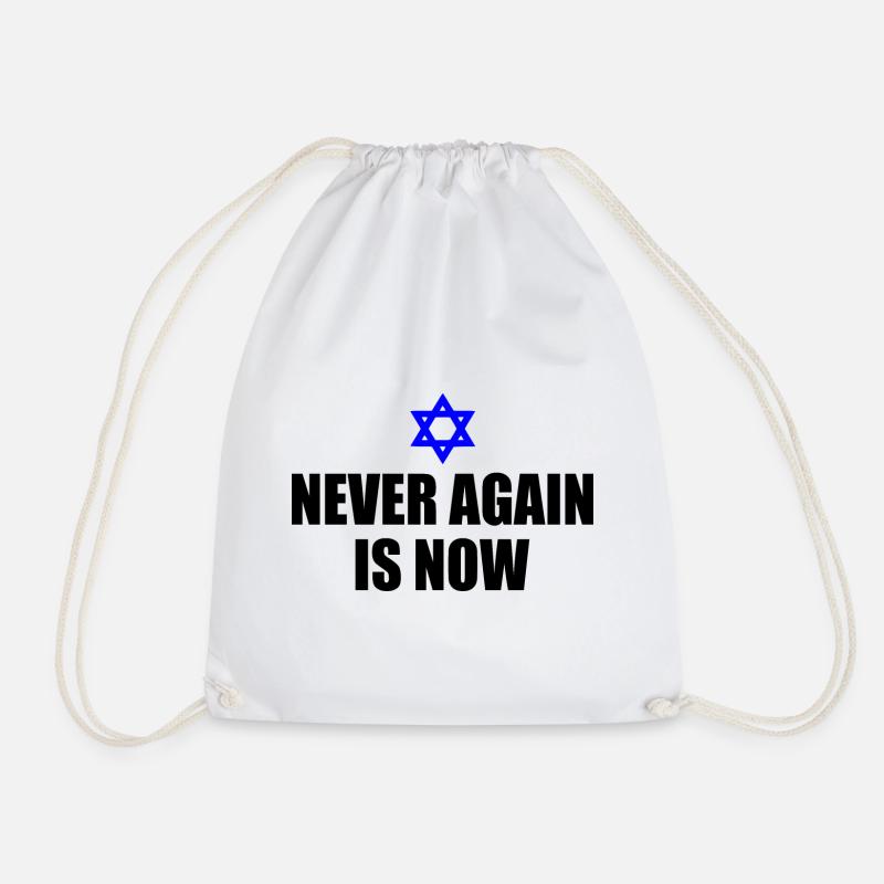 Never again is now - Turnbeutel - Weiß