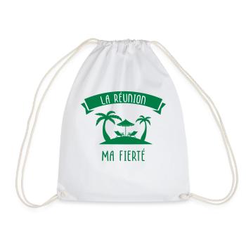 La Réunion Ma Fierté - Sac de sport léger - blanc - Devant