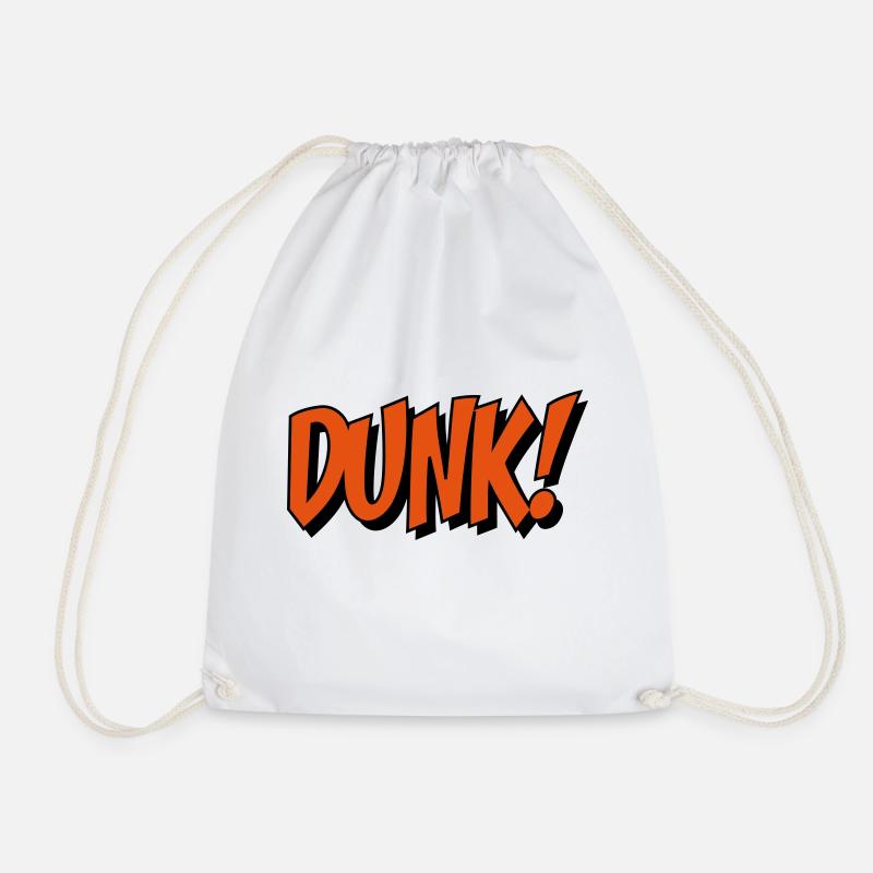 Basketball - Turnbeutel - Weiß