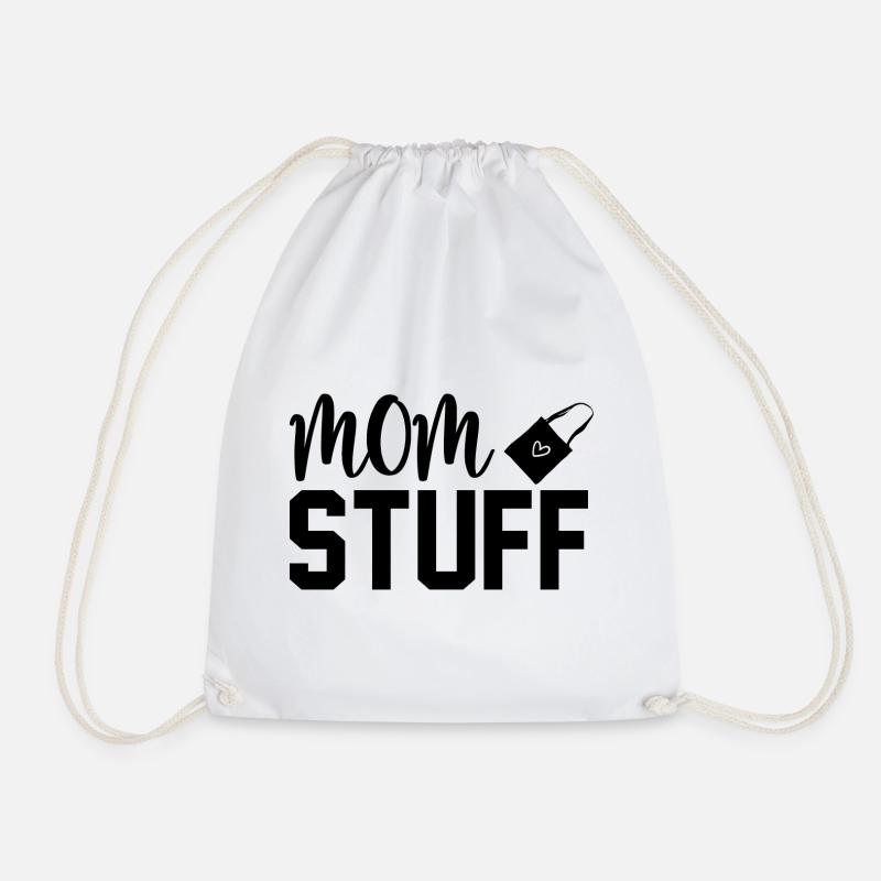 Mom Stuff - Turnbeutel - Weiß
