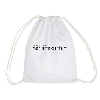 Der Sachensucher Club - Turnbeutel - Weiß - Vorne