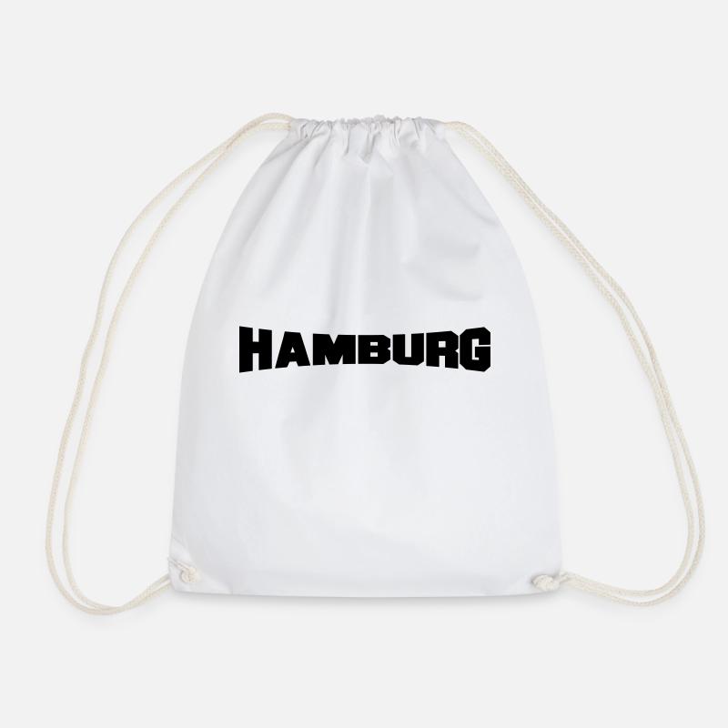 hamburg - Turnbeutel - Weiß