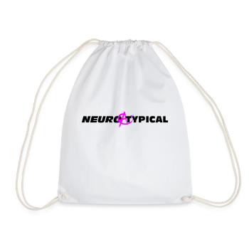 Neuroatypisch - Turnbeutel - Weiß - Vorne