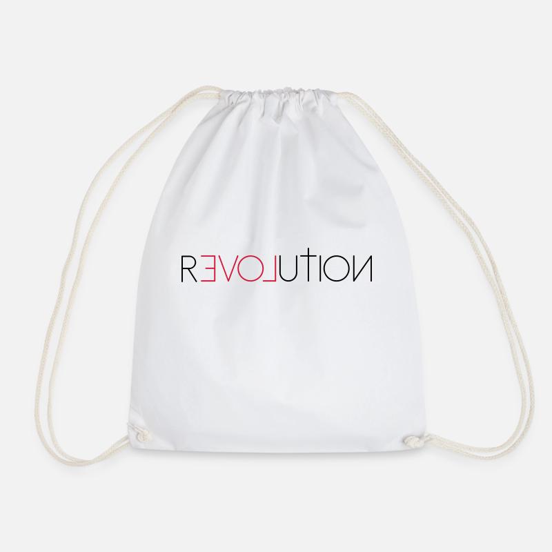 loverevolution - Turnbeutel - Weiß