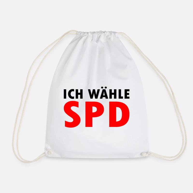 Spd - Turnbeutel - Weiß