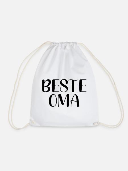 Beste Oma - Turnbeutel - Weiß